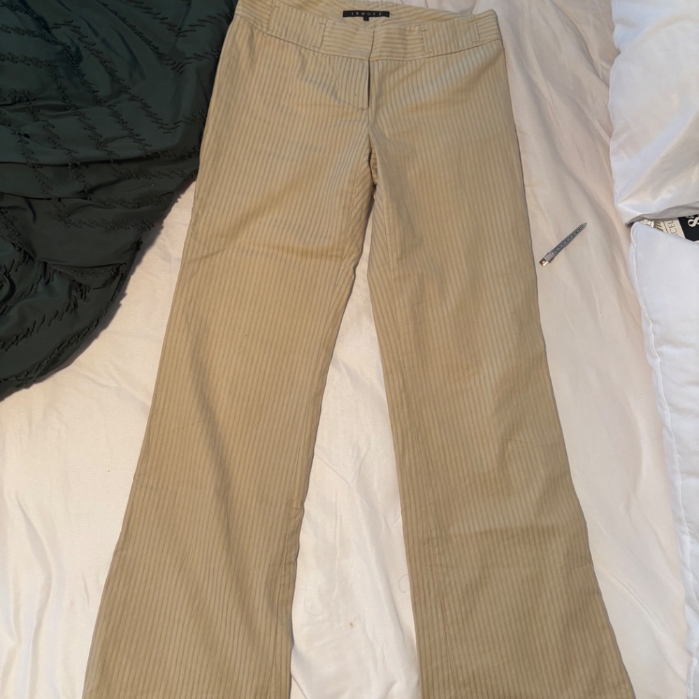 Theory Low Rise Bootcut Pants - image 2